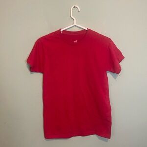 Hanes T-Shirt‎ Men's Small Red Classic Crewneck Basic Casual Everyday